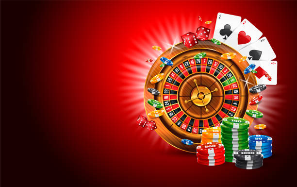 Live roulette table with dealer and players