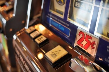 Live lottery draw with numbered balls and HD camera feed